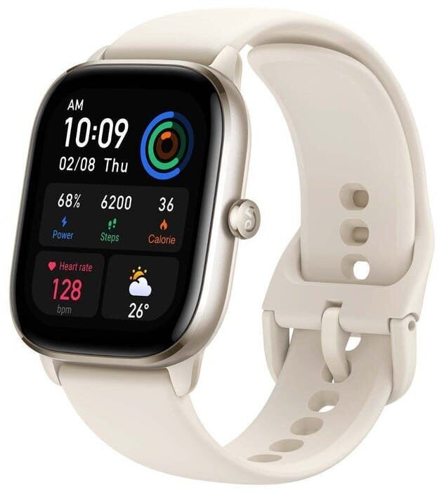 Amazfit GTS 4 Mini Moonlight White цена и информация | Nutikellad, laste nutikellad | hansapost.ee