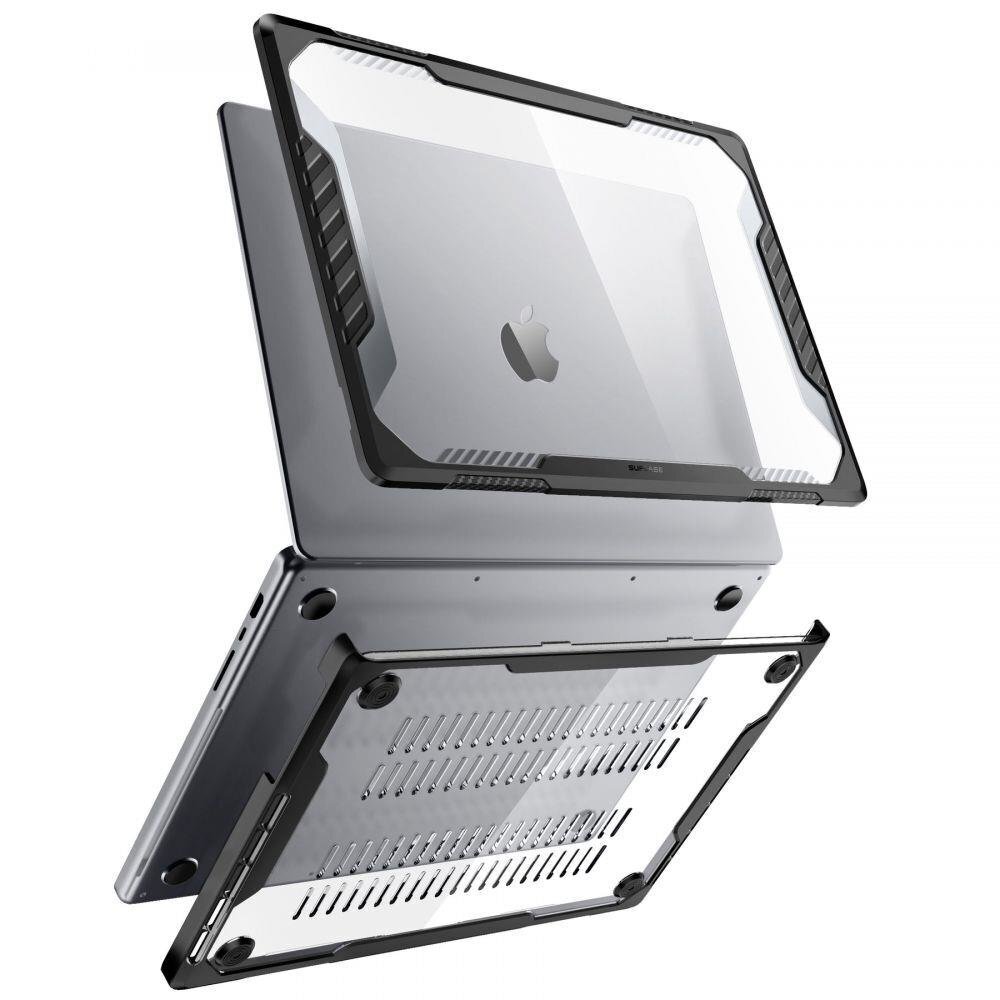 Supcase Unicorn Beetle Pro MacBook Pro 16 2021 black цена и информация | Sülearvuti tarvikud | hansapost.ee