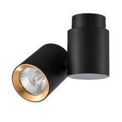 Light Prestige потолочный светильник Boston 1 Black/Gold цена и информация | Потолочные светильники | hansapost.ee