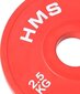Olümpiaraskus HMS CBRS25, 2 x 2,5 kg цена и информация | Hantlid, kangid, raskused | hansapost.ee