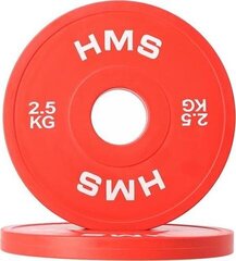 Olümpiaraskus HMS CBRS25, 2 x 2,5 kg hind ja info | Hantlid, kangid, raskused | hansapost.ee