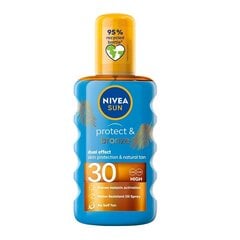 Päikesekaitsekreem Nivea Sun Protect and Bronze SPF30, 200ml hind ja info | Päikesekaitse ja päevitusjärgsed kreemid | hansapost.ee