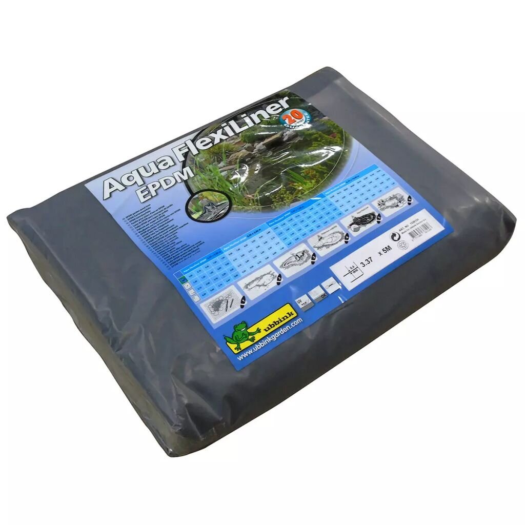 Ubbink tiigi sisekate "AquaFlexiLiner EPDM" PVC 3,37 x 5 m hind ja info | Basseinitarvikud | hansapost.ee