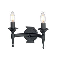 Настенный светильник Elstead Lighting Saxon SAX2-BLK цена и информация | Настенные светильники | hansapost.ee