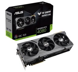 Asus TUF Gaming GeForce RTX 4080 16 ГБ GDDR6X OC Edition цена и информация | Видеокарты | hansapost.ee