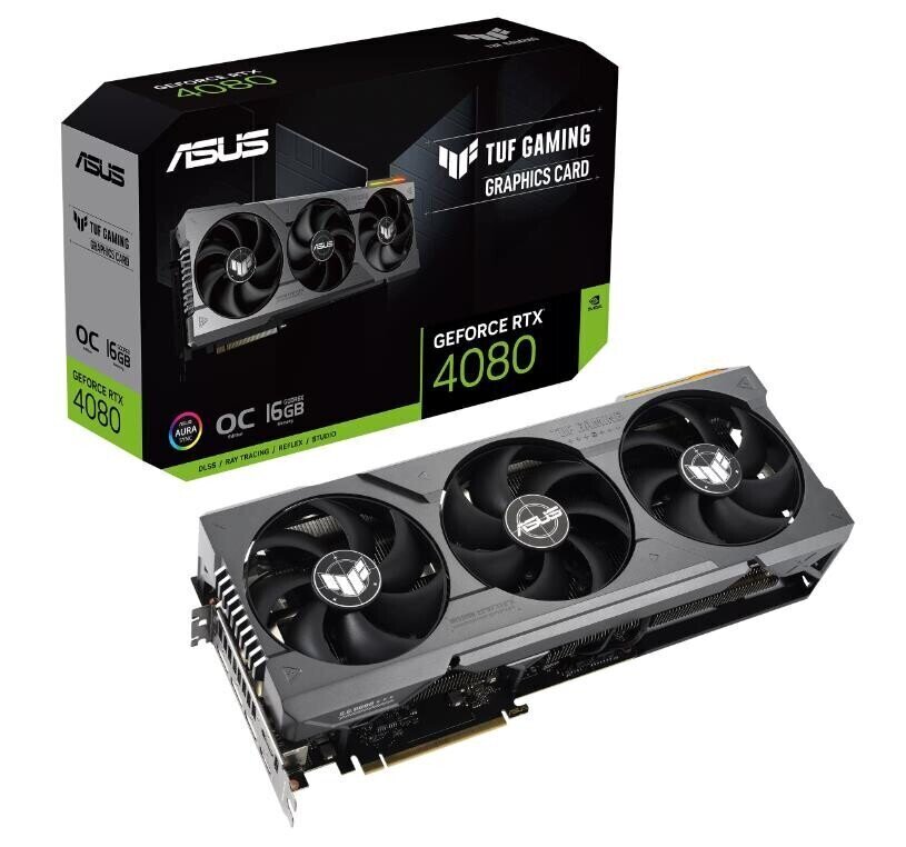 Asus TUF Gaming GeForce RTX 4080 16GB GDDR6X OC Edition цена и информация | Videokaardid | hansapost.ee