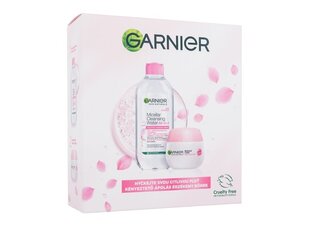 Näohoolduskosmeetika komplekt naistele Garnier Rose: mitsellaarvesi 400 ml + niisutav kreem 50 ml. hind ja info | Näokreemid | hansapost.ee