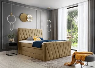 Кровать NORE Candice Nube 20, 180x200 см, бежевого цвета цена и информация | Кровати | hansapost.ee