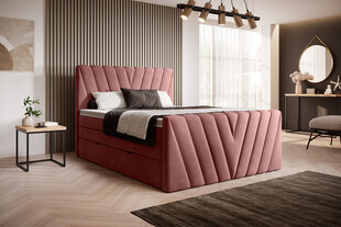 Кровать NORE Candice Lukso 24, 180x200 см, розовый цвет цена и информация | Кровати | hansapost.ee