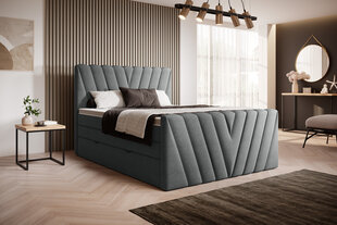 Кровать NORE Candice Vero 05, 160x200 см, серый цвет цена и информация | Кровати | hansapost.ee