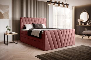 Кровать NORE Candice Lukso 24, 160х200 см, розовый цвет цена и информация | Кровати | hansapost.ee
