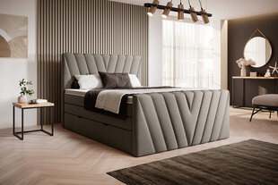 Кровать NORE Candice Vero 18, 140x200 см, бежевого цвета цена и информация | Кровати | hansapost.ee