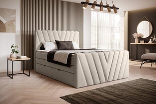 Кровать NORE Candice Inari 22, 140x200 см, бежевый цвет цена и информация | Кровати | hansapost.ee