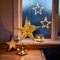 Kaunistus Täht LED-iga, 45 cm, kuldne hind ja info | Jõulukaunistused | hansapost.ee