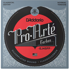Струны для классической гитары D'Addario Pro-Arté Carbon EJ45FF .024 цена и информация | Принадлежности для музыкальных инструментов | hansapost.ee
