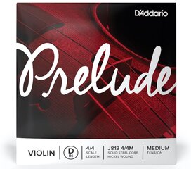 Viiuli keel D D'Addario Prelude J813 4/4M hind ja info | Muusikainstrumentide tarvikud | hansapost.ee