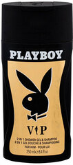 Гель для душа Playboy VIP For Him 250 мл цена и информация | Парфюмированная косметика для мужчин | hansapost.ee