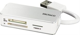 Kaardilugeja Deltaco UCR-147 hind ja info | USB adapterid ja jagajad | hansapost.ee