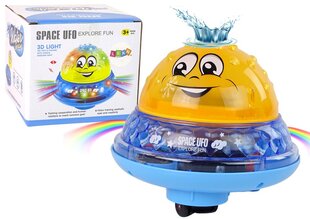 Veepall Lean Toys UFO koos heli- ja valgusefektidega, kollane hind ja info | Beebide mänguasjad | hansapost.ee