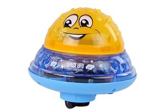 Veepall Lean Toys UFO koos heli- ja valgusefektidega, kollane цена и информация | Игрушки для малышей | hansapost.ee