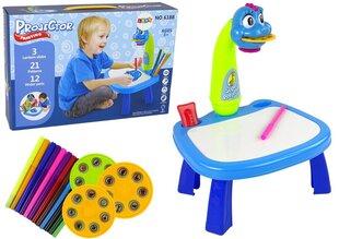 Joonistuslaud koos projektoriga 4in1 цена и информация | Развивающие игрушки для детей | hansapost.ee
