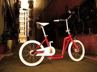 Складной велосипед - самокат 2in1, The-Sliders Metro, красного цвета цена и информация | Велосипеды | hansapost.ee