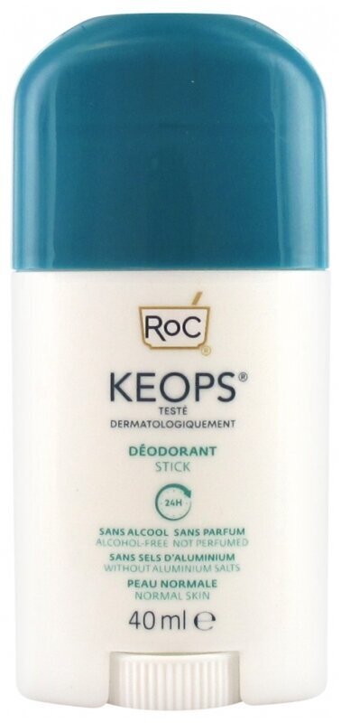Pulkdeodorant ROC Keops 24H, 40 ml hind ja info | Deodorandid | hansapost.ee
