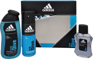 Komplekt Adidas Ice Dive meestele hind ja info | Parfüümid meestele | hansapost.ee