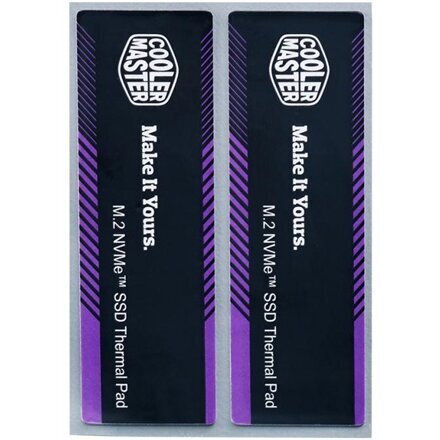 Cooler Master CM M.2 SSD Thermal Pad 60x18x0.5 mm hind ja info | Sülearvuti tarvikud | hansapost.ee