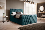 Кровать NORE Candice Lukso 39, 160x200 см, зеленый цвет