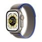 Apple Watch Ultra GPS + Cellular, 49mm Titanium Case ,Blue/Gray Trail Loop - M/L MQFV3EL/A LV-EE hind ja info | Nutikellad, laste nutikellad | hansapost.ee