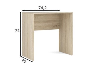 Письменный стол Function Plus, коричневый цена и информация | Компьютерные, письменные столы | hansapost.ee