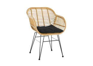 2-välitooli komplekt Aia, pruun/must price and information | Garden chairs, balcony chairs | hansapost.ee