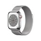 Apple Watch Series 8 GPS + Cellular 41mm Silver Stainless Steel Case ,Silver Milanese Loop MNJ83UL/A цена и информация | Nutikellad, laste nutikellad | hansapost.ee