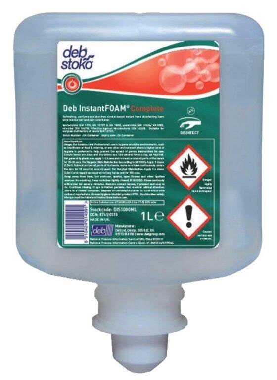 Antibakteriaalne vedelik DEB, 1 l цена и информация | Esmaabi | hansapost.ee