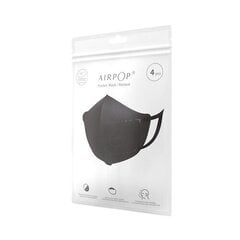 Korduvkasutatav näomask AirPOP mask Pocket NV, must цена и информация | Аптечки | hansapost.ee