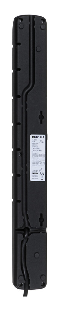 Pikendusjuhe Acar S10 10, 1,5 m hind ja info | Pikendusjuhtmed | hansapost.ee