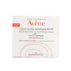 Toitev näokreem Avene Eau Thermale Revitalisante Riche 50 ml hind ja info | Näokreemid | hansapost.ee