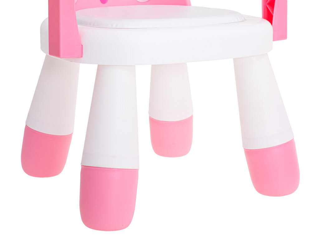 Tool lauaga söögiks ja mängudeks, roosa цена и информация | Beebide mänguasjad | hansapost.ee