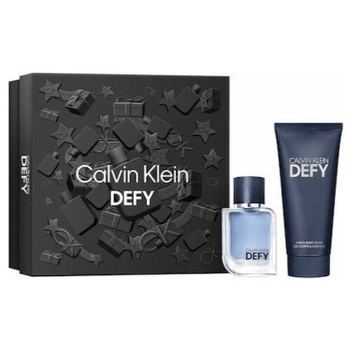 Komplekt Calvin Klein Defy: tualettvesi EDT 40 ml + dušigeel 100 ml цена и информация | Parfüümid meestele | hansapost.ee