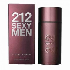 Carolina Herrera 212 Sexy EDT meestele 100 ml hind ja info | Parfüümid meestele | hansapost.ee