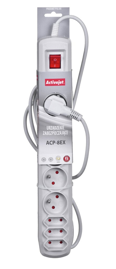 Pikendusjuhe Activejet APN-8g, 3 m hind ja info | Pikendusjuhtmed | hansapost.ee