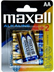 Maxell 790230.04.EU элементы, 6 шт. цена и информация | Батерейки | hansapost.ee