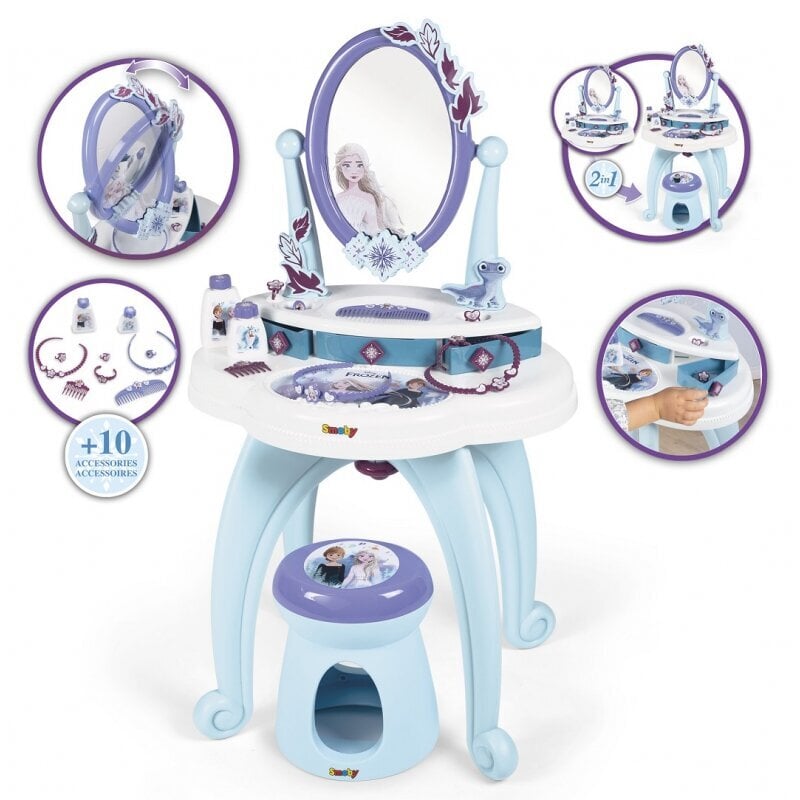 FROZEN2 2 IN 1 DRESSING TABLE hind ja info | Mänguasjad tüdrukutele | hansapost.ee