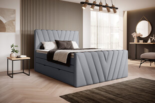 Кровать NORE Candice Poco 04, 180x200 см, серый цвет цена и информация | Кровати | hansapost.ee