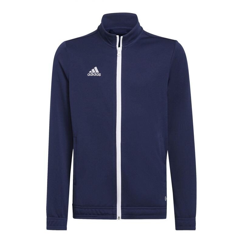 Laste kampsun Adidas Entrada 22 Tk Jkt H57530, tumesinine hind ja info | Jalgpalli varustus ja riided | hansapost.ee