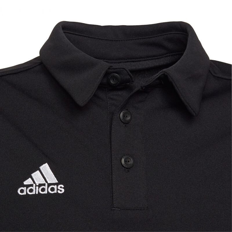 Polo laste T-särk Adidas Entrada 22 H57481, must hind ja info | Jalgpalli varustus ja riided | hansapost.ee