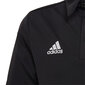 Polo laste T-särk Adidas Entrada 22 H57481, must цена и информация | Jalgpalli varustus ja riided | hansapost.ee