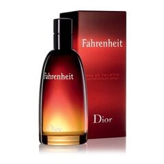 <p>Эти духи были созданы модным домом CHRISTIAN DIOR в конце восьмидесятых годов. С тех пор они стали легендой и входят в десятку самых продаваемых духов в мире. Аромат мужских духов Christian Dior Fahrenheit полон противоречий – одновременно теплого и прохладного, нежного и сильного, нежного и «грубого», словно у вполне зрелого мужчины. Он не сильно насыщенный, но действует своей устойчивостью.<br />
<br />
Мужские духи Christian Dior Fahrenheit вошли в историю парфюмерии. Они принадлежат к группе шипровых ароматов, а их аромат - потрясающе современный. Сначала распространяется аромат мандарина, затем особенно оригинальный аромат фиалки и теплый аромат кедра, и, наконец, пачули и кожа. Свежие, элегантные ароматы прекрасно сочетаются с более яркими, более мужественными ароматами, создавая прекрасное целое - теплый, нежный и характерный аромат.<br />
<br />
- Верхние ноты: мандарин, персик, бергамот;<br />
- Средние ноты: фиалки, мускатные орехи, гвоздики;<br />
- Основные ноты: ветивер, пачули и кожа.<br />
<br />
Рекомендуется использовать днем.</p>
 цена и информация | Духи для Него | hansapost.ee