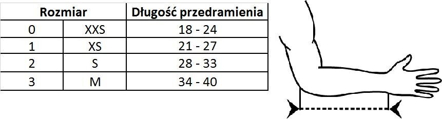 Õlatugi TOROS-GROUP must, suurus 1 цена и информация | Liigesetoed ja kaitsmed | hansapost.ee